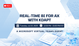 KDAPT Microsoft Dynamics AX Webinar